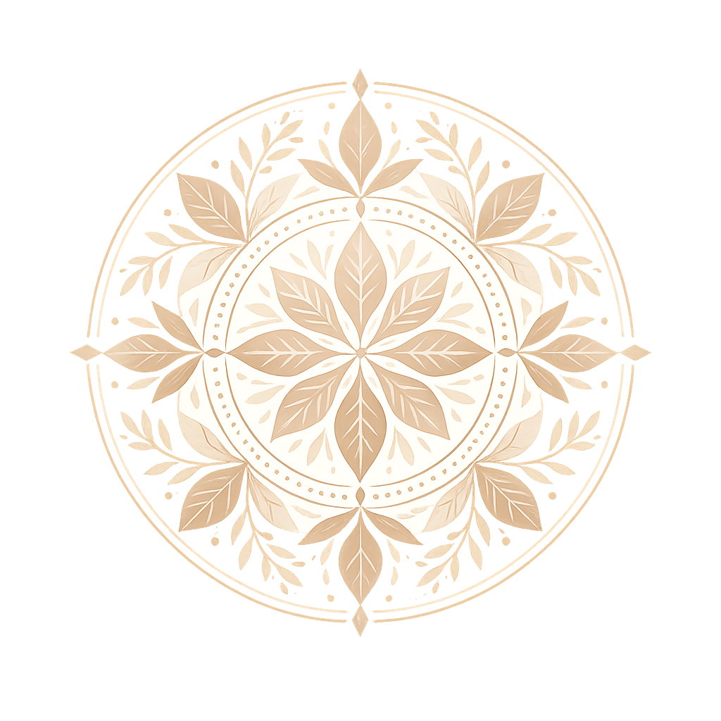 Floraler Rahmen